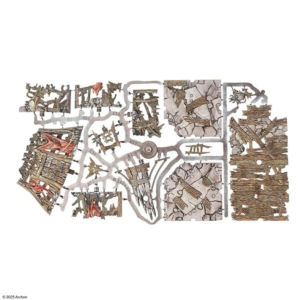 Dungeons & Lasers: PrismaCast Pre-Painted Terrain - Goblin Lair: Pre-Painted - Image 4