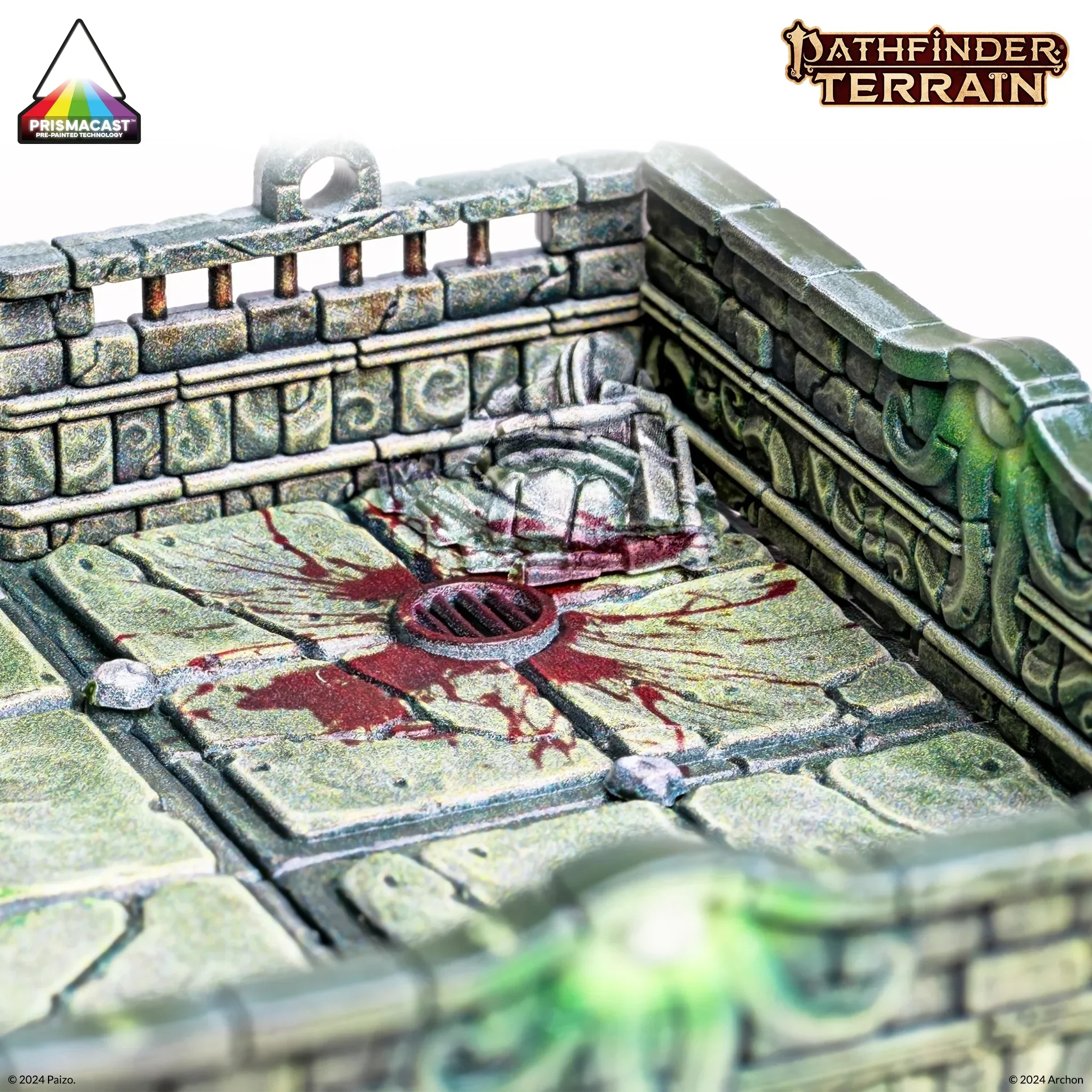 Dungeons & Lasers: PrismaCast Pre-Painted Terrain - Pathfinder Terrain: Abomination Vaults - Image 2