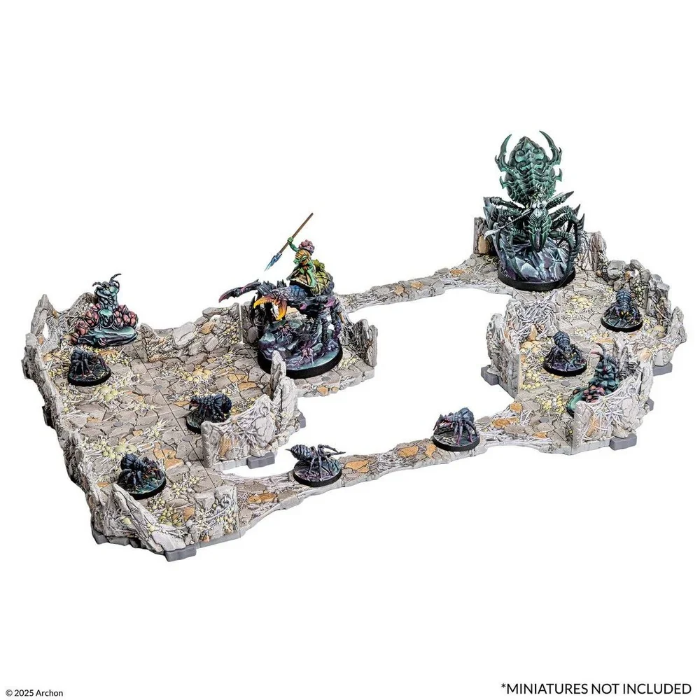 Dungeons & Lasers: PrismaCast Pre-Painted Terrain - Spider Nest: Pre-Painted - Image 3