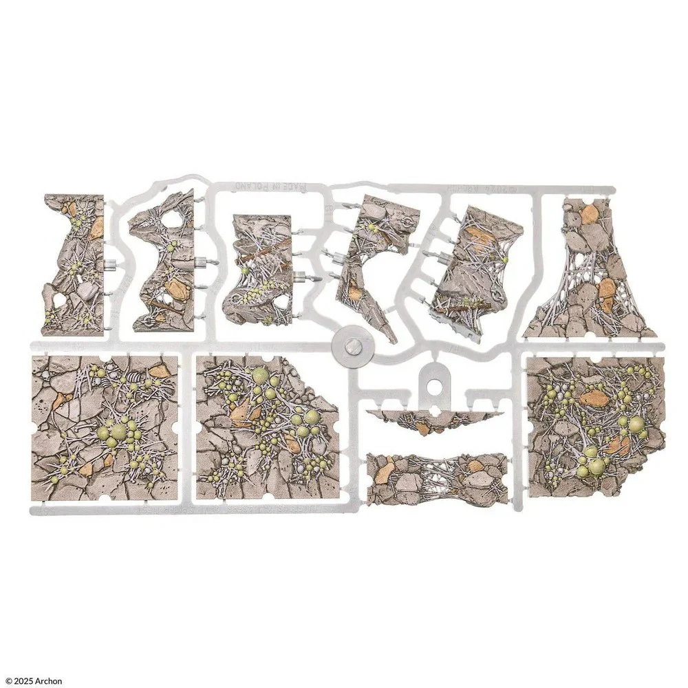 Dungeons & Lasers: PrismaCast Pre-Painted Terrain - Spider Nest: Pre-Painted - Image 4
