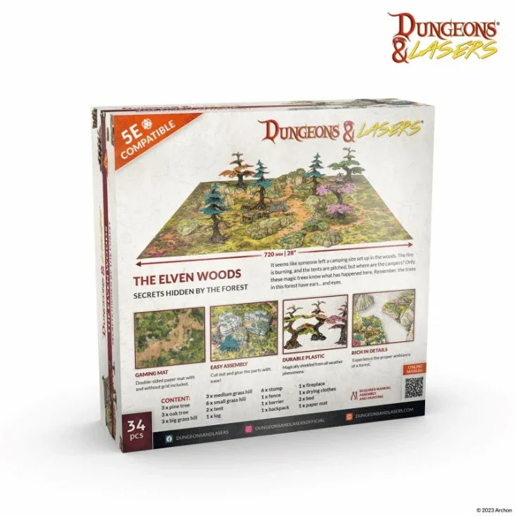 Dungeons & Lasers: Starter Sets - The Elven Woods - Image 2