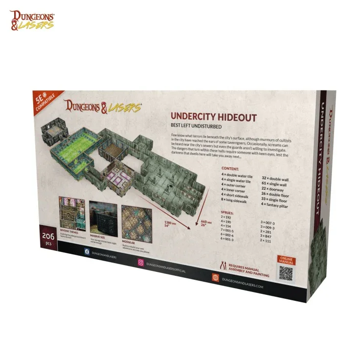 Dungeons & Lasers: Starter Sets - Undercity Hideout - Image 2