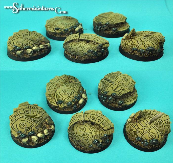 Egyptian Ruins 25 mm round bases (5)    2nd edition