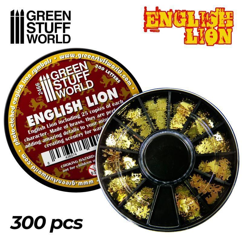 GREEN STUFF WORLD English Lion Symbols - Image 2
