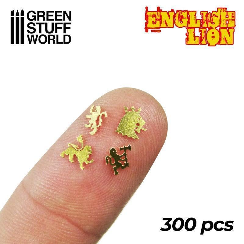 GREEN STUFF WORLD English Lion Symbols - Image 3