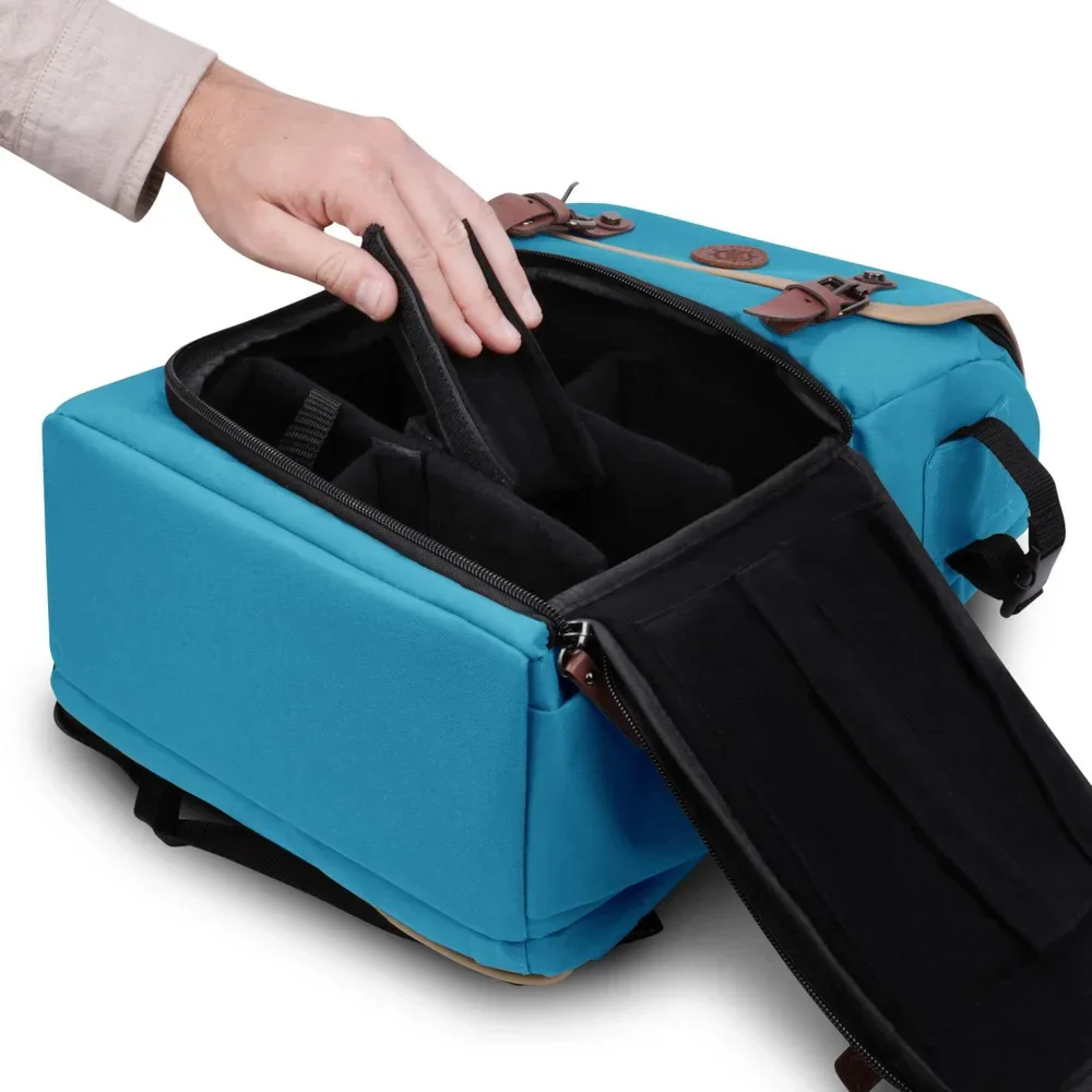Enhance Designer Edition - Full Size Trading Card Storage Box Backpack - Blue - Image 6