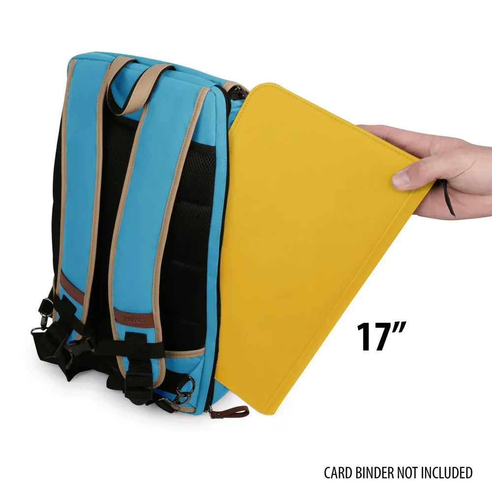 Enhance Designer Edition - Full Size Trading Card Storage Box Backpack - Blue - Image 8