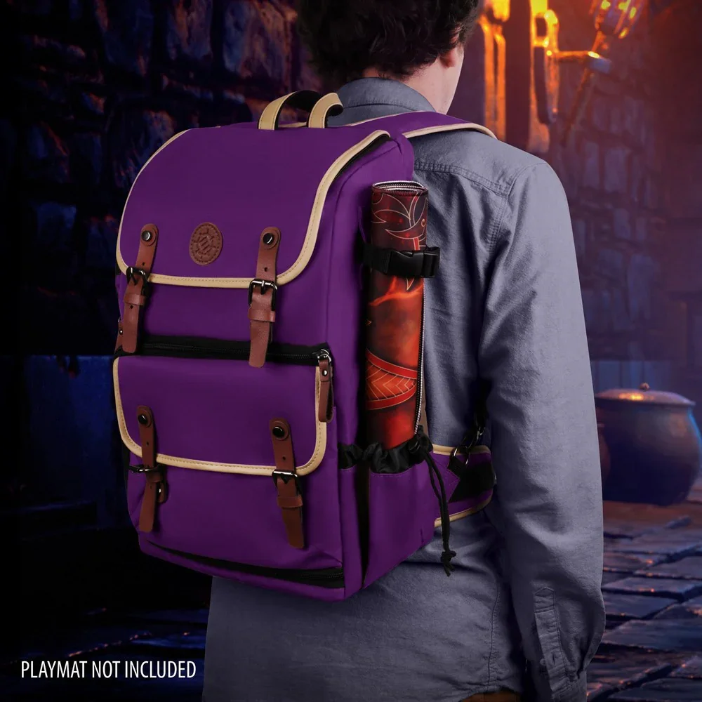 Enhance Designer Edition - Full Size Trading Card Storage Box Backpack - Purple - Image 3