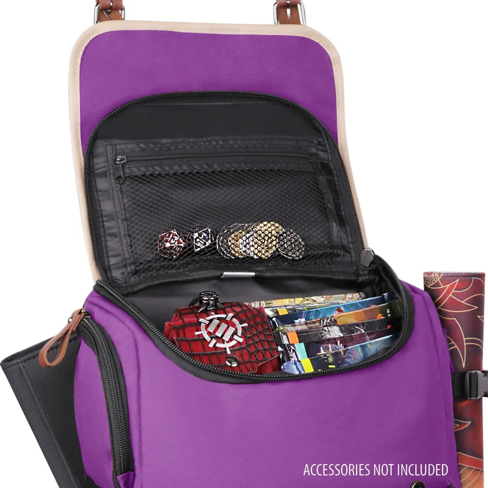 Enhance Designer Edition - Full Size Trading Card Storage Box Backpack - Purple - Image 4