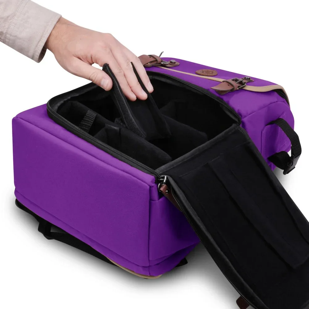 Enhance Designer Edition - Full Size Trading Card Storage Box Backpack - Purple - Image 6