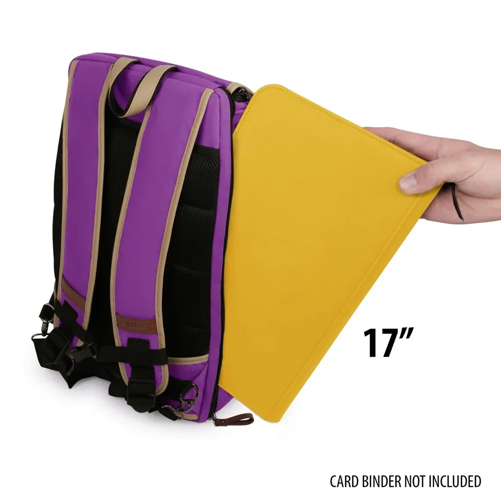 Enhance Designer Edition - Full Size Trading Card Storage Box Backpack - Purple - Image 8