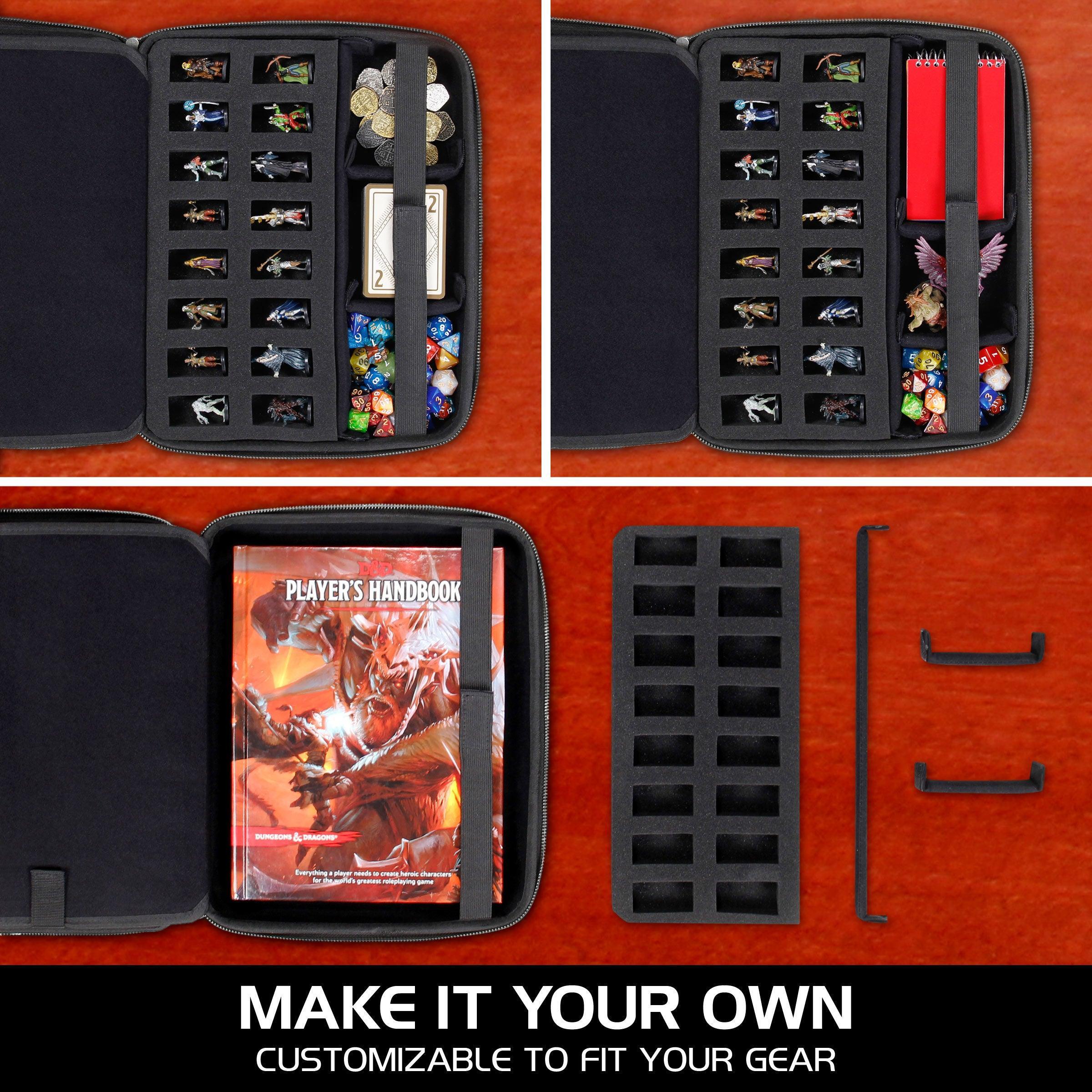 Enhance Tabletop Series - RPG Organizer Case - Brown - Image 3