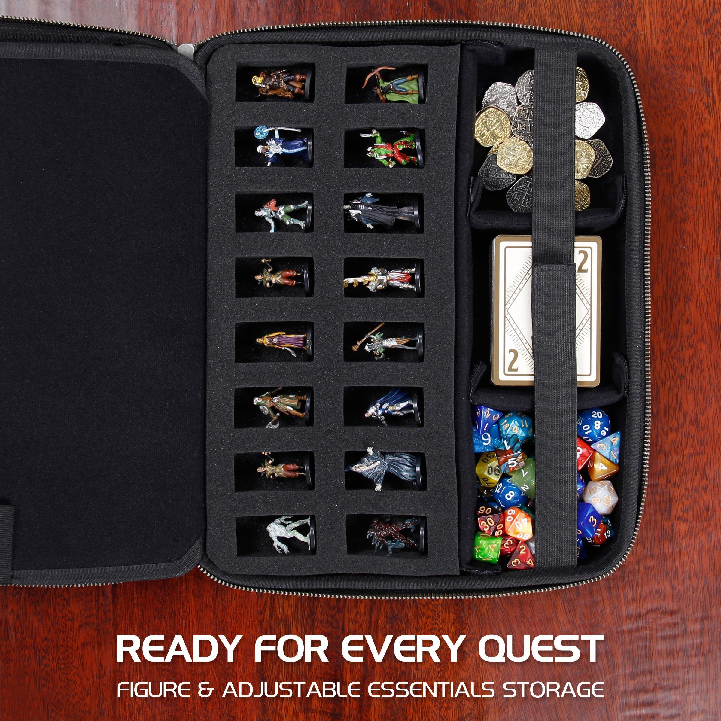 Enhance Tabletop Series - RPG Organizer Case - Gold - Image 3