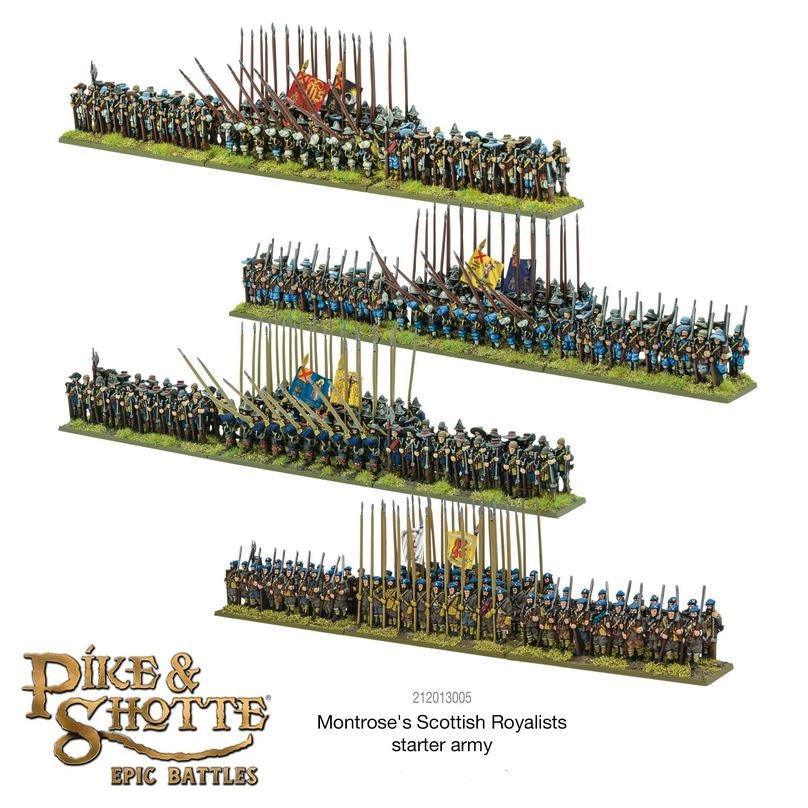 Epic Battles: Pike & Shotte - Montrose's Scottish Royalists Starter Army - Image 4