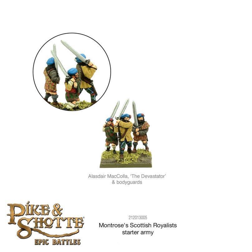 Epic Battles: Pike & Shotte - Montrose's Scottish Royalists Starter Army - Image 6