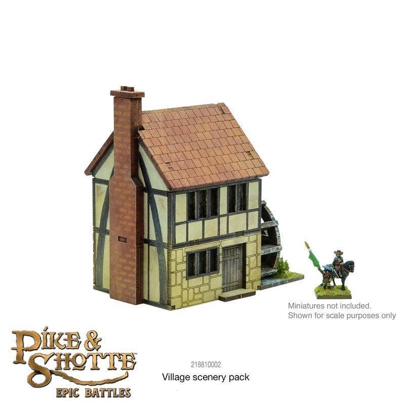 Epic Battles: Pike & Shotte Thirty Years War Village Scenery Pack