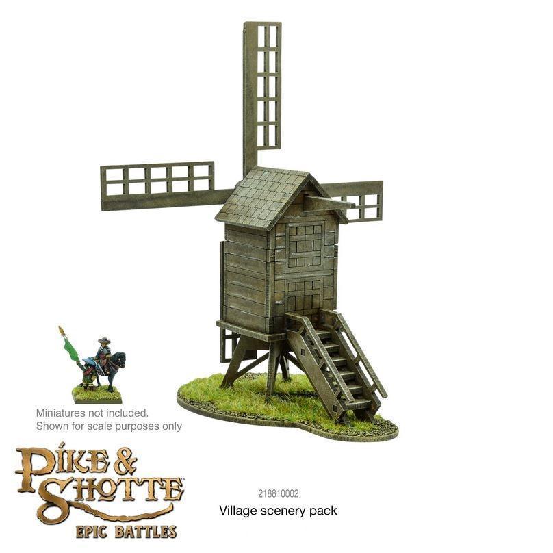 Epic Battles: Pike & Shotte Thirty Years War Village Scenery Pack - Image 2