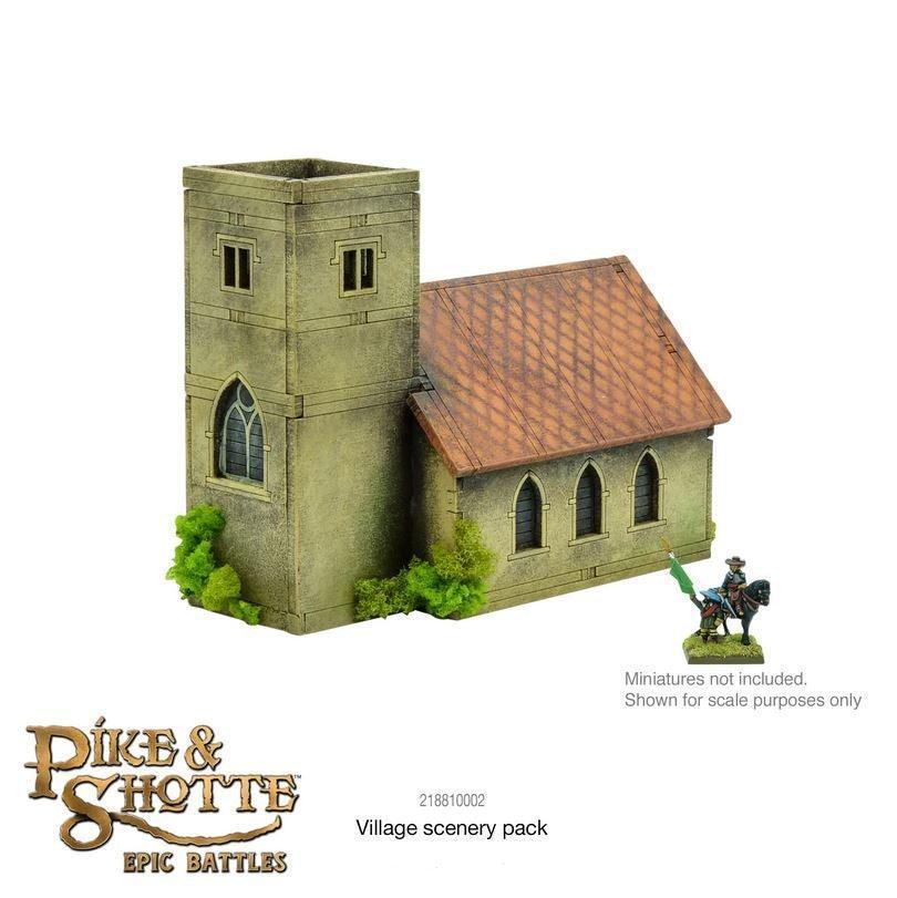 Epic Battles: Pike & Shotte Thirty Years War Village Scenery Pack - Image 3