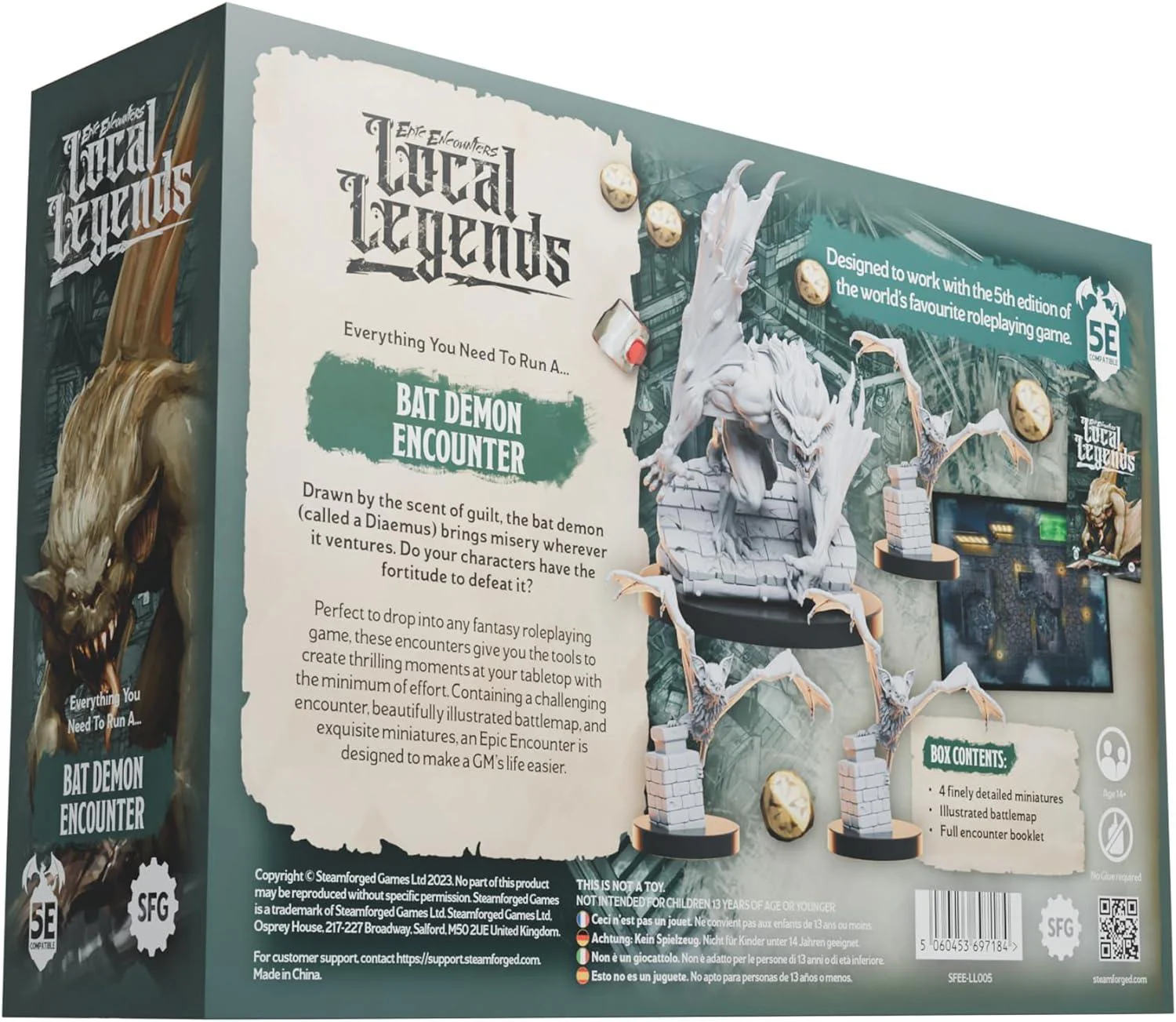Epic Encounters - Local Legends - Bat Demon Diaemus - Image 3