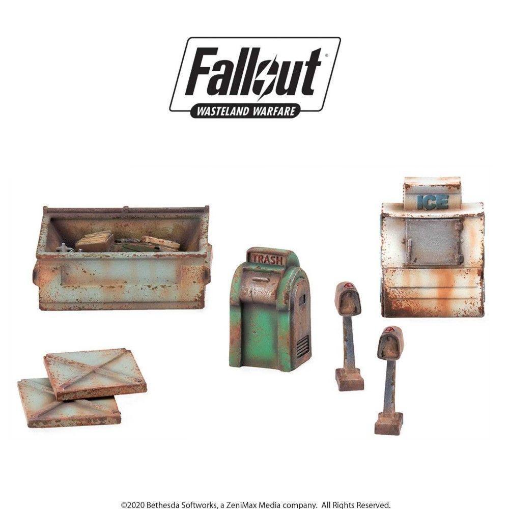 Fallout Wasteland Warfare - Boston Street Scatter