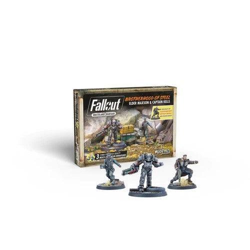 Fallout Wasteland Warfare - Brotherhood of Steel - Elder Maxon & Captain Kells