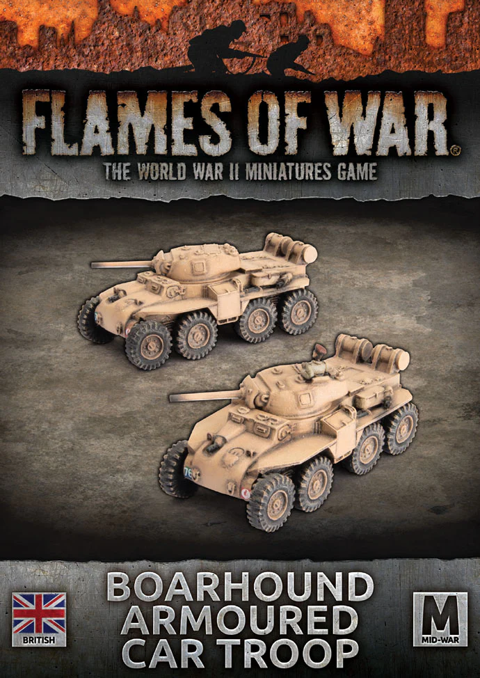 Flames of War: British: Boarhound (x2)