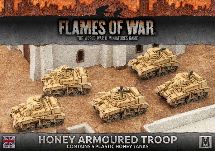 Flames of War: British: Honey Armoured Troop (Plastic)