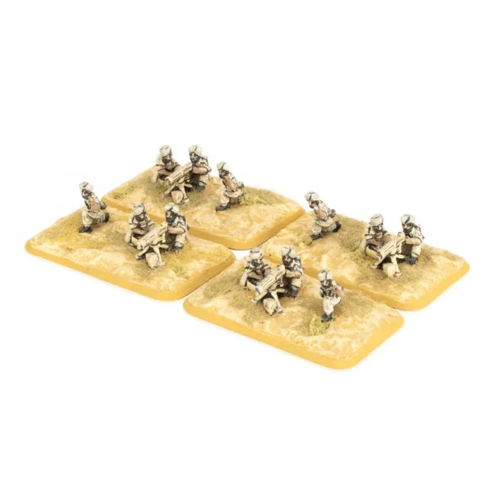 Flames of War: British: Vickers MMG Platoon (Indian) (x4)