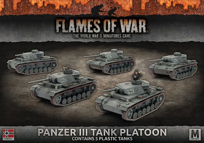 Flames of War: German: Panzer III Platoon