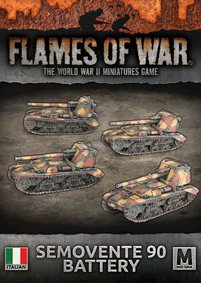 Flames of War: Italian: Semovente 90/53 (x4)