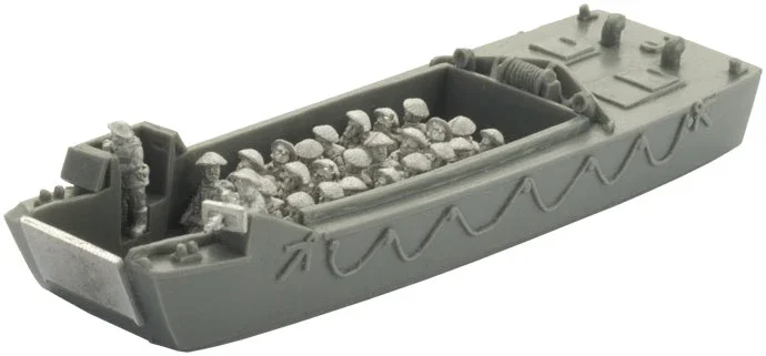 Flames of War: LCA Landing Craft and Crew (x1)