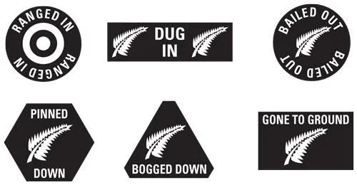 Flames of War: New Zealand Token Set