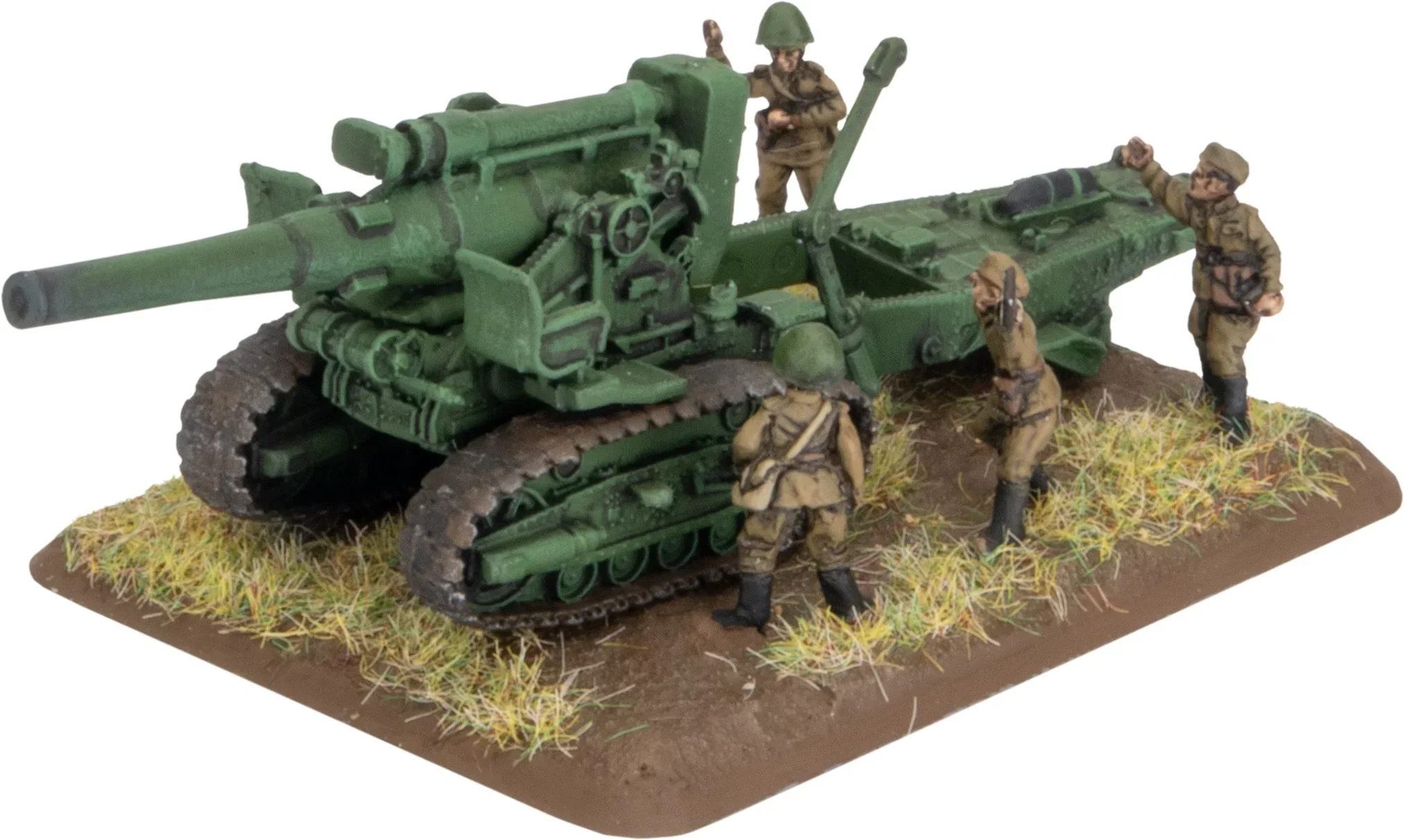 Flames of War: Soviet: 203mm Artillery Battery (x2)