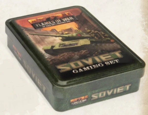 Flames of War: Soviet Tin (x20 Tokens, x2 Objectives, x16 Dice)