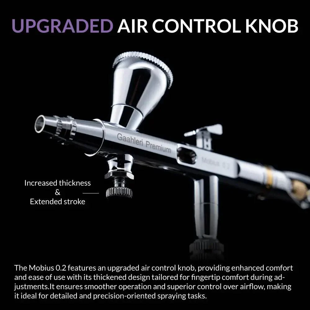 Gaahleri Airbrush Premium Series GHPM-Mobius 0.2mm - Image 5