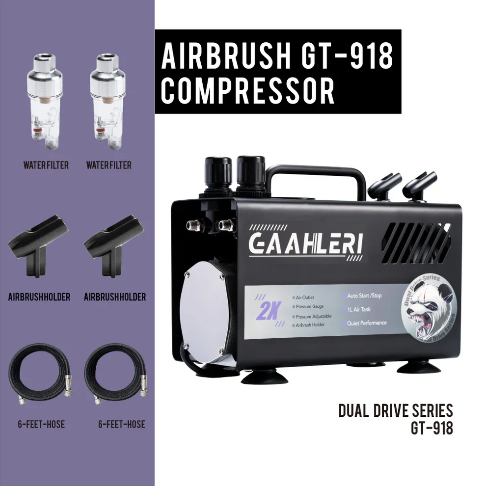 Gaahleri Dual Drive Series GT-918 Air Compressor - Image 2