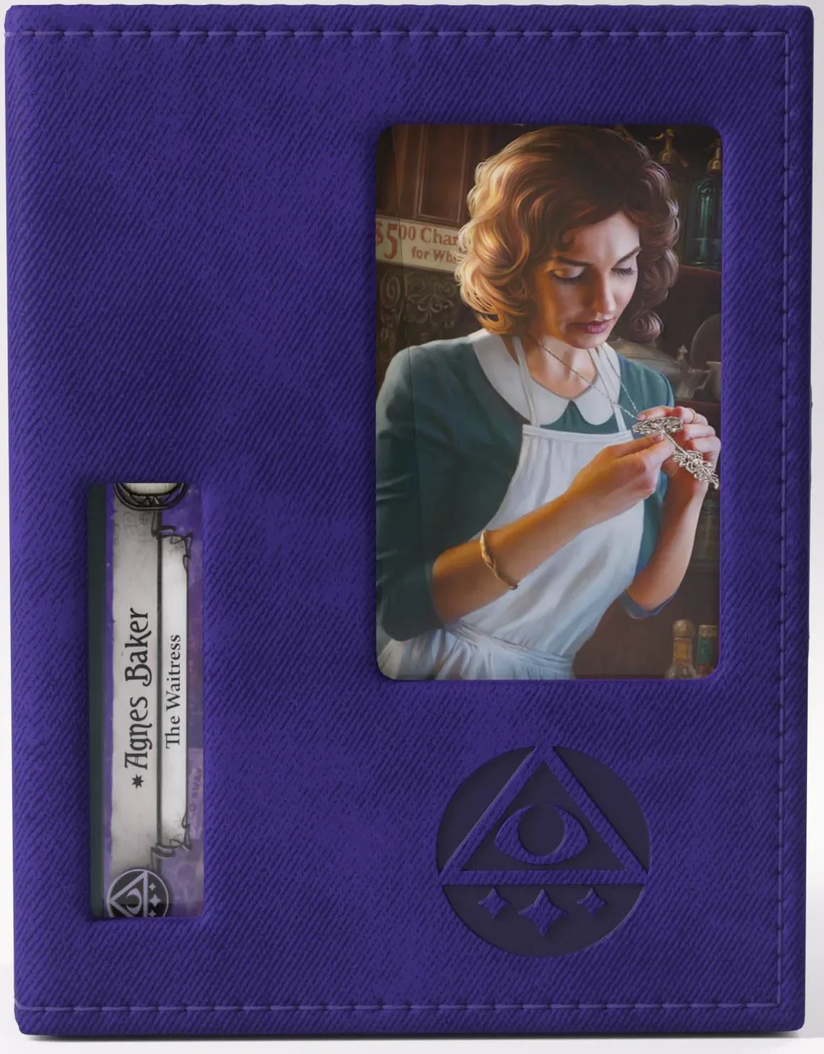 Gamegenic Arkham Horror Investigator Deck Tome Mystic (Purple) - Image 6