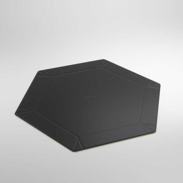 Gamegenic Magnetic Dice Tray Hexagonal Black/Green - Image 2