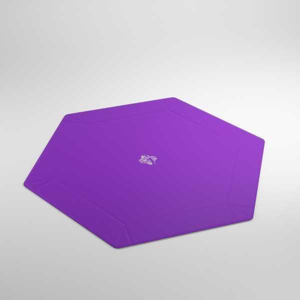 Gamegenic Magnetic Dice Tray Hexagonal Black/Purple - Image 3
