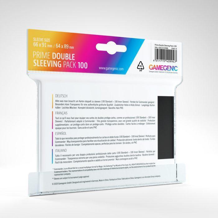 Gamegenic Prime Double Sleeving Pack 100 - Image 2