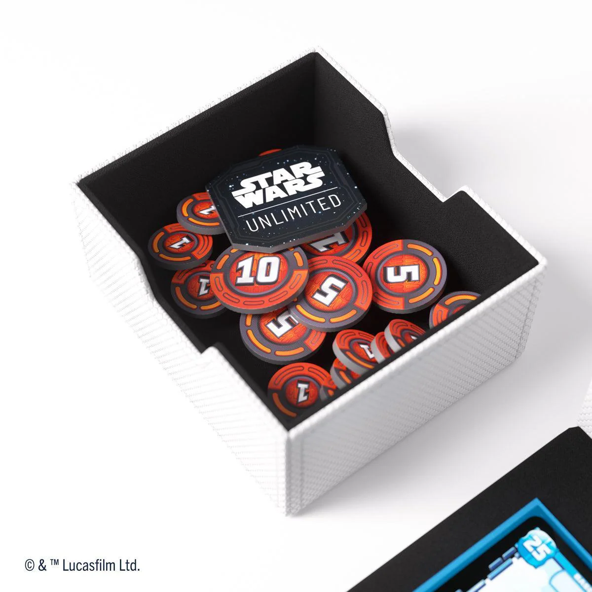 Gamegenic Star Wars Unlimited Deck Pod - White/Black - Image 20