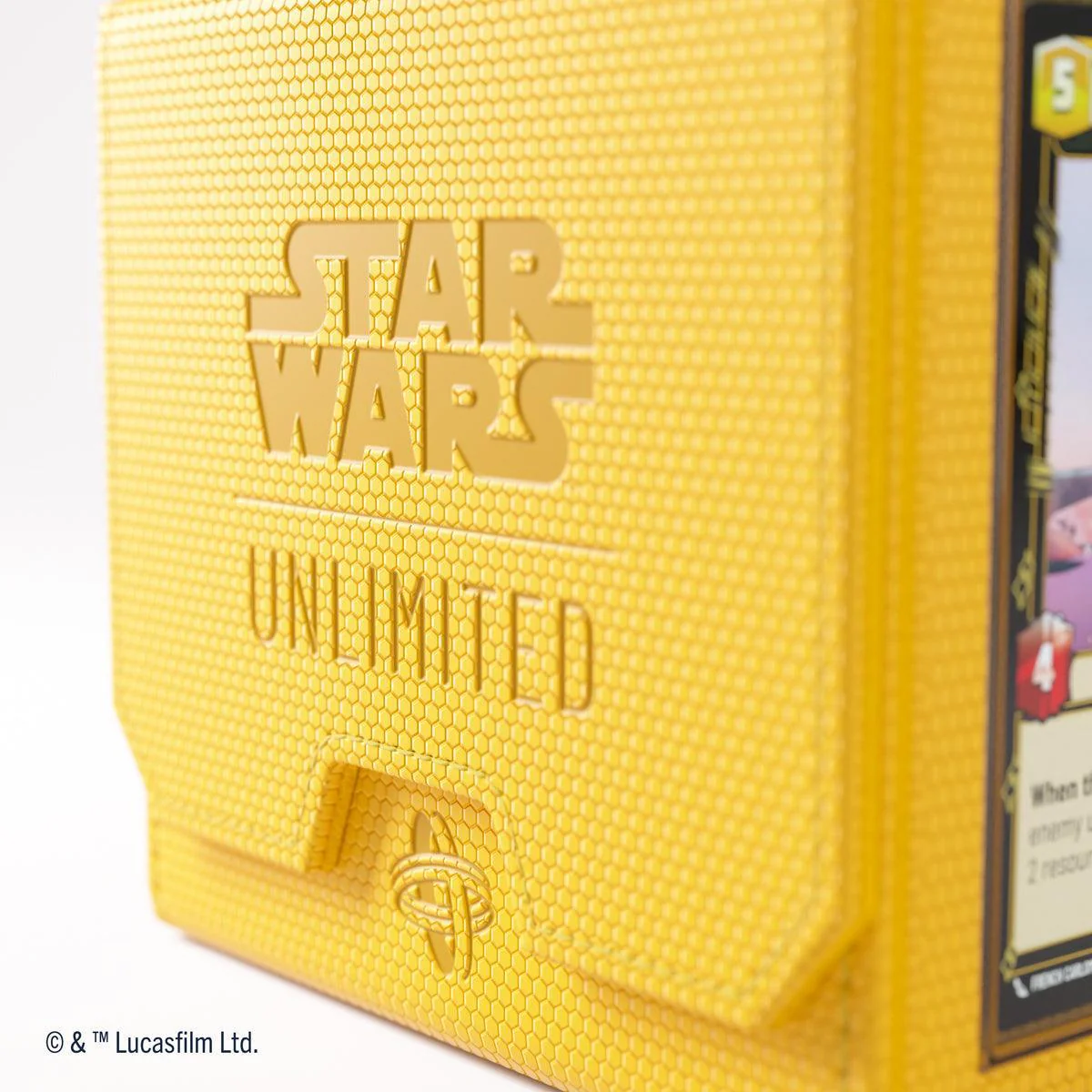 Gamegenic Star Wars Unlimited Deck Pod - Yellow - Image 5