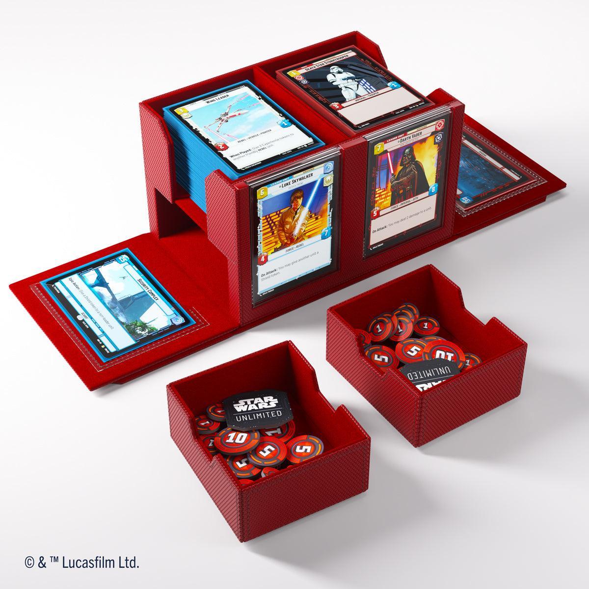 Gamegenic Star Wars Unlimited Double Deck Pod - Red - Image 10