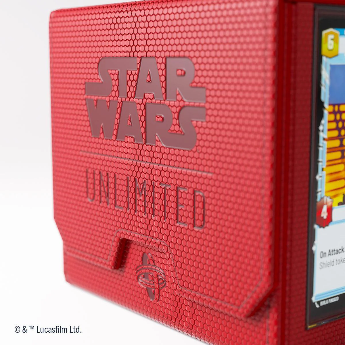 Gamegenic Star Wars Unlimited Double Deck Pod - Red - Image 5