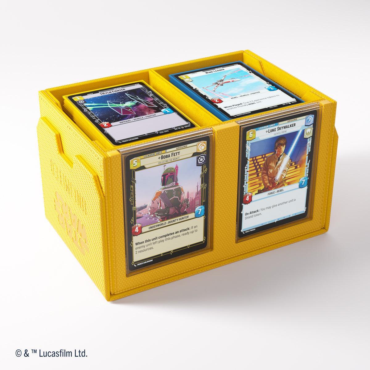 Gamegenic Star Wars Unlimited Double Deck Pod - Yellow - Image 12