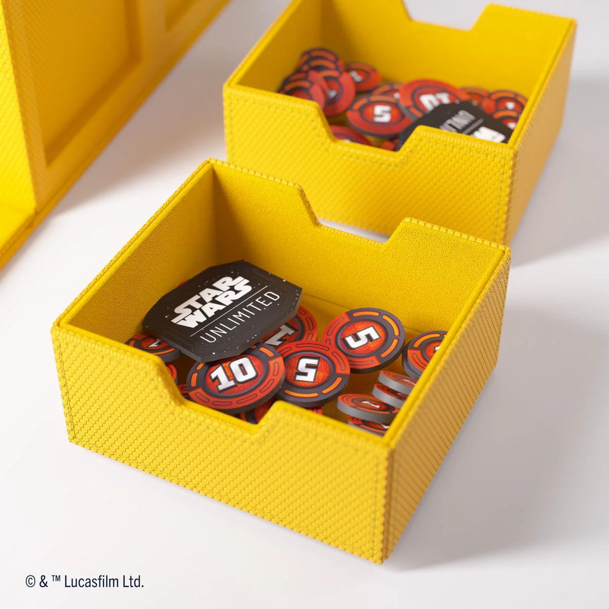 Gamegenic Star Wars Unlimited Double Deck Pod - Yellow - Image 20