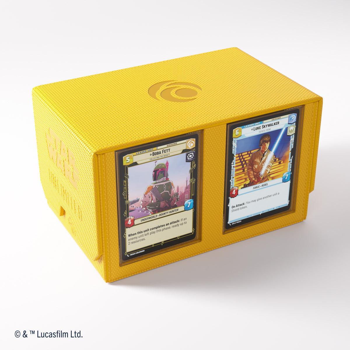 Gamegenic Star Wars Unlimited Double Deck Pod - Yellow - Image 4