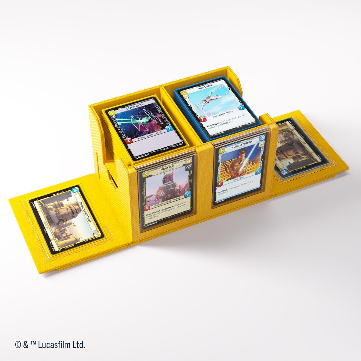 Gamegenic Star Wars Unlimited Double Deck Pod - Yellow - Image 9
