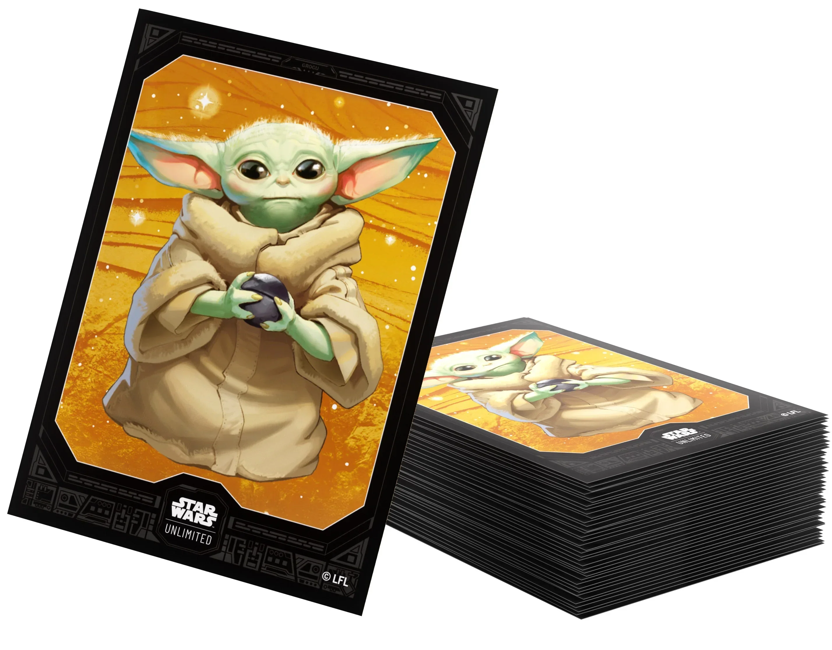 Gamegenic Star Wars Unlimited Premium Art Sleeves - Grogu - Image 4