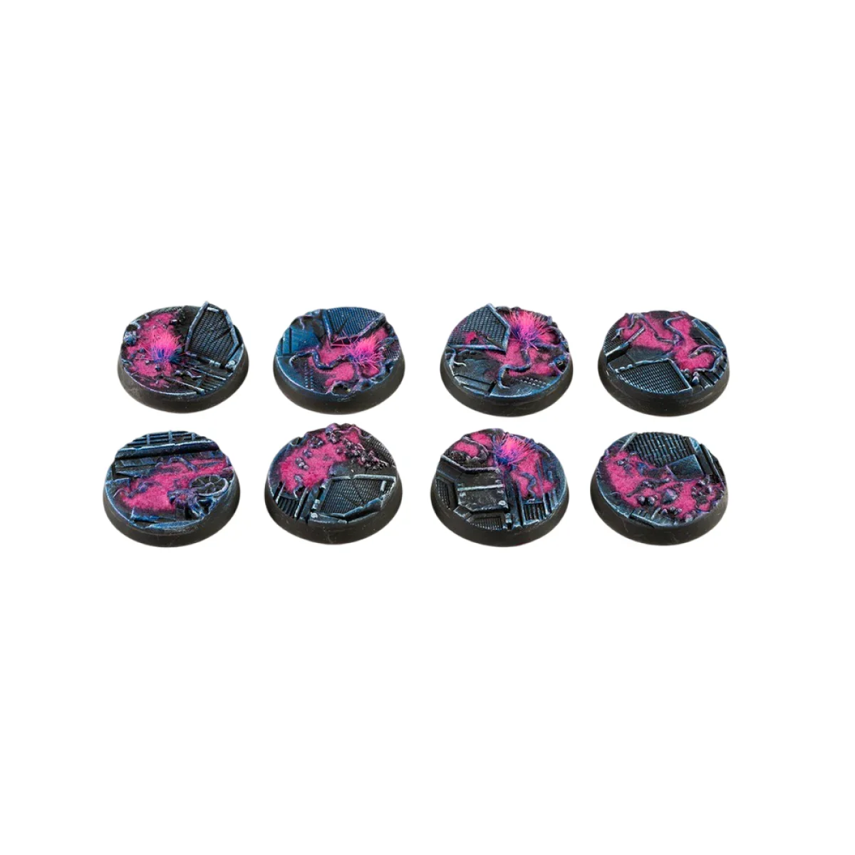 Gamers Grass - Battle Ready Bases - Alien Infestation - Round 28mm (x8) - Image 2